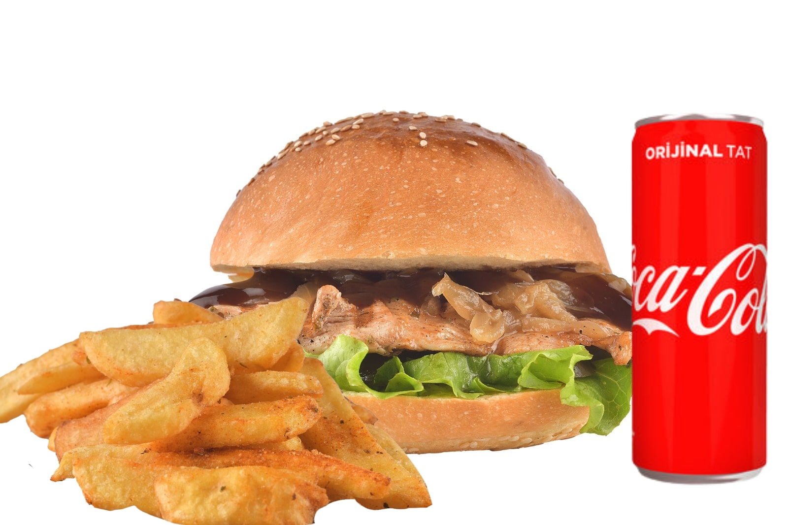 BBQ Tavuk Burger Menü