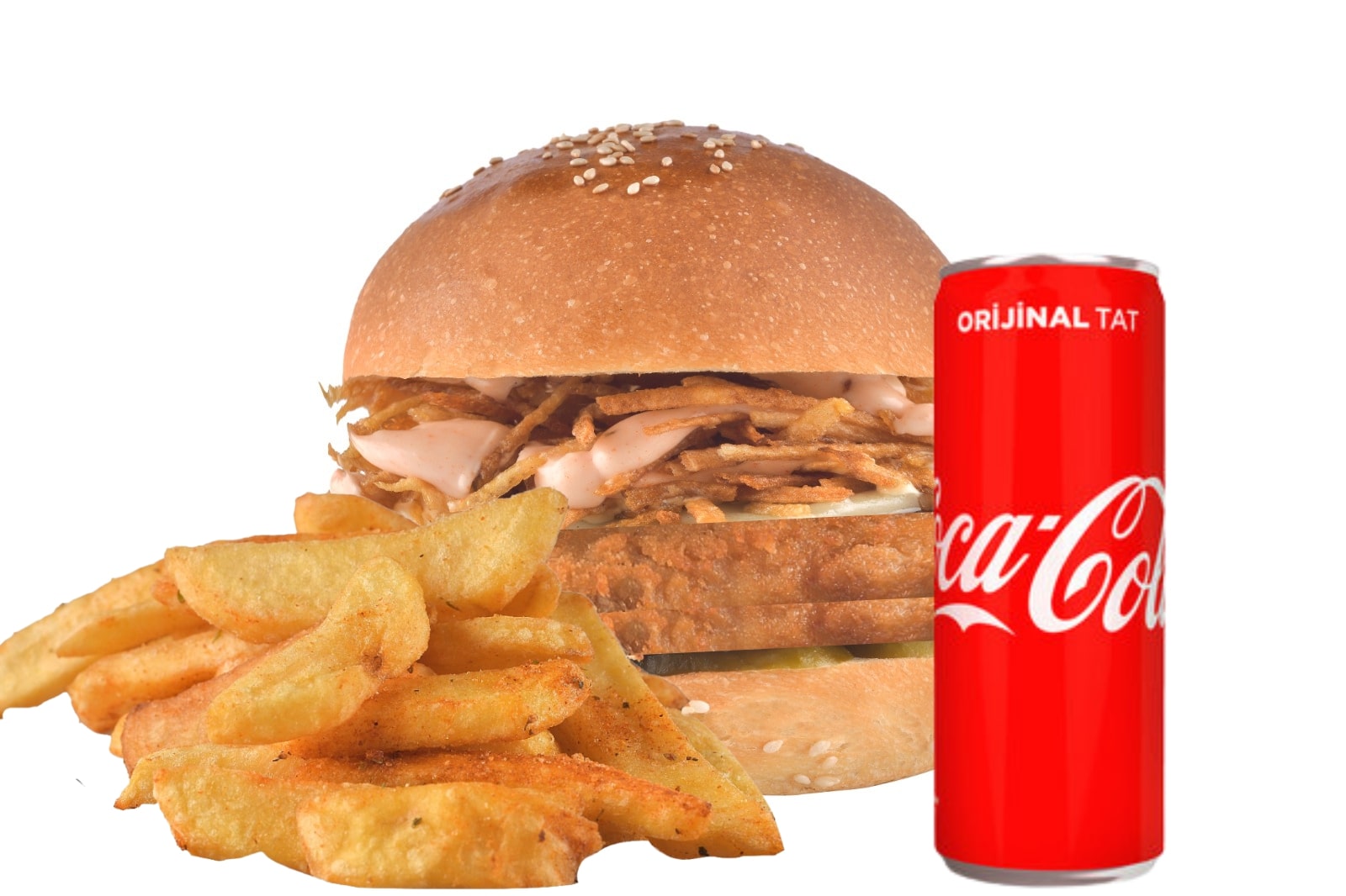 Cajun Burger Menü