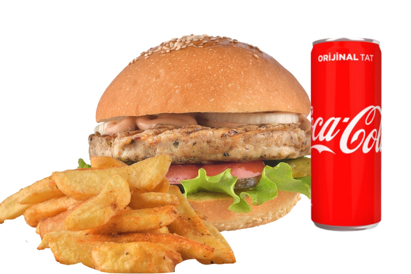 Klasik Tavuk Burger Menü